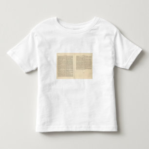 T-shirt Pour Les Tous Petits Extrémité De l'ANNONCE 1828 générale de paix 2