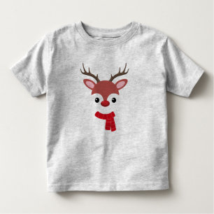 T-shirt Pour Les Tous Petits Face de Christmas