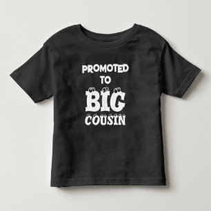 T-SHIRT POUR LES TOUS PETITS FAIT PROMU POUR ANNONCER UN GRAND COUSIN 