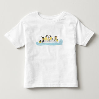 T-shirt Pour Les Tous Petits Famille de manchots