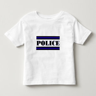 T-shirt Pour Les Tous Petits Famille de police