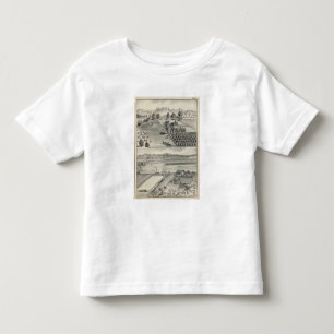 T-shirt Pour Les Tous Petits Fermes, vallée de Capay, Madison