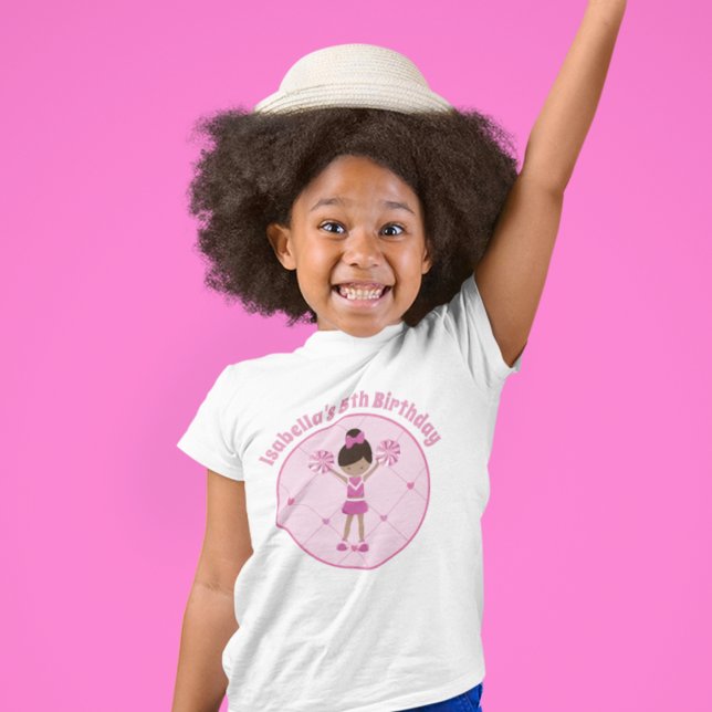 T-shirt Pour Les Tous Petits Fête d'anniversaire des filles afro-américaines (Créateur téléchargé)