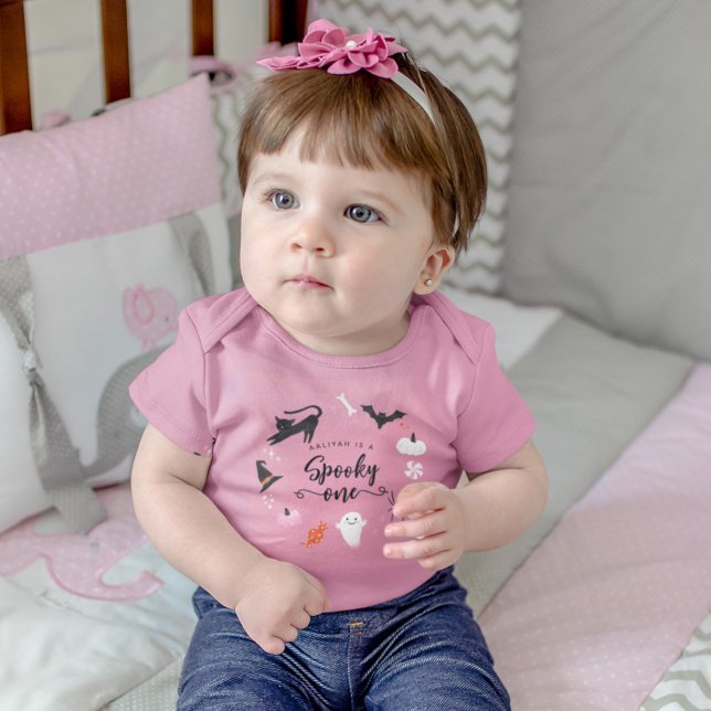 T-shirt Pour Les Tous Petits Fête d'anniversaire éffrayant One Girl (Créateur téléchargé)