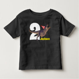 T-shirt Pour Les Tous Petits Fête d'anniversaire T-Rex