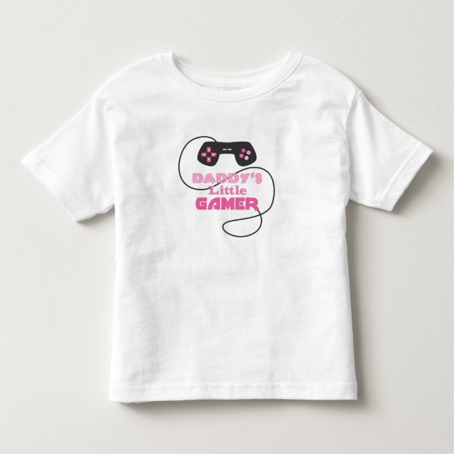 T-shirt Pour Les Tous Petits Fille de jeu vidéo (Devant)