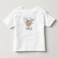 Filles mignonne couchant couchant animal et nom