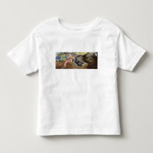T-shirt Pour Les Tous Petits Filles sur le rivage, c.1884-85