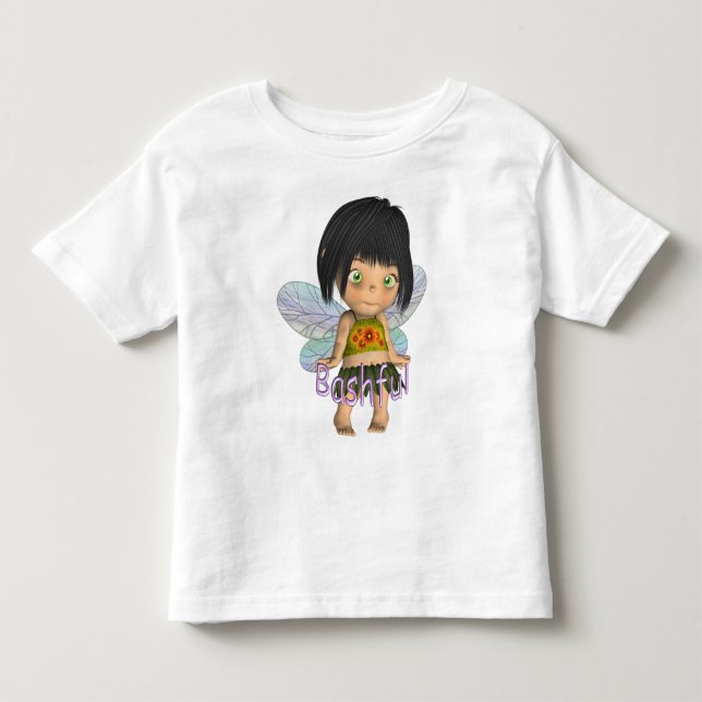 T-shirt Pour Les Tous Petits Fleur cachée (Devant)