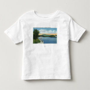 T-shirt Pour Les Tous Petits Fleur de lac, Scarface Mt dans la distance