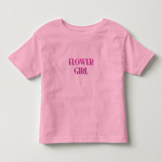T-shirt Pour Les Tous Petits Fleur fille
