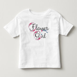 T-shirt Pour Les Tous Petits Fleur fille mignonne Floral