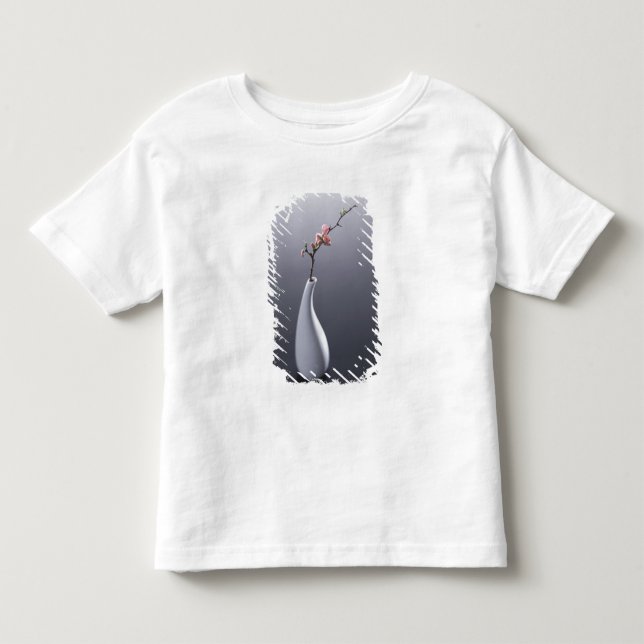 T-shirt Pour Les Tous Petits Fleurs de cerisier dans le vase (Devant)