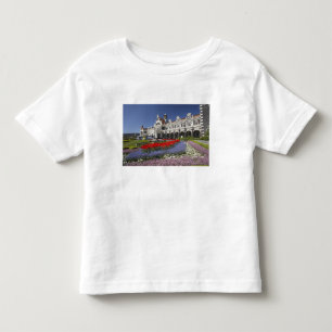 T-shirt Pour Les Tous Petits Fleurs printanières et gare historique,