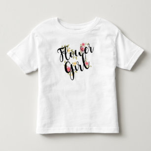 T-shirt Pour Les Tous Petits Flower Girl Mariage
