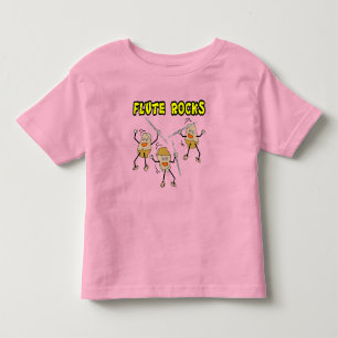 T-shirt Pour Les Tous Petits Flute Rocks