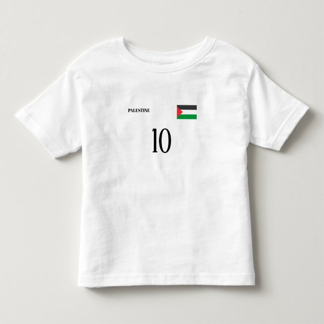 T-shirt Pour Les Tous Petits Football palestinien (Devant)