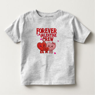 T-shirt Pour Les Tous Petits Forever Valentine Crew