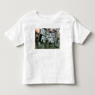 T-shirt Pour Les Tous Petits Formation de répression des émeutes