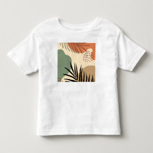 T-shirt Pour Les Tous Petits Formes organiques botaniques