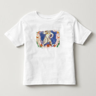 T-shirt Pour Les Tous Petits Formez de deux créatures à ailes avec enlacé