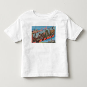 T-shirt Pour Les Tous Petits Fourchette américaine, Utah - grandes scènes de