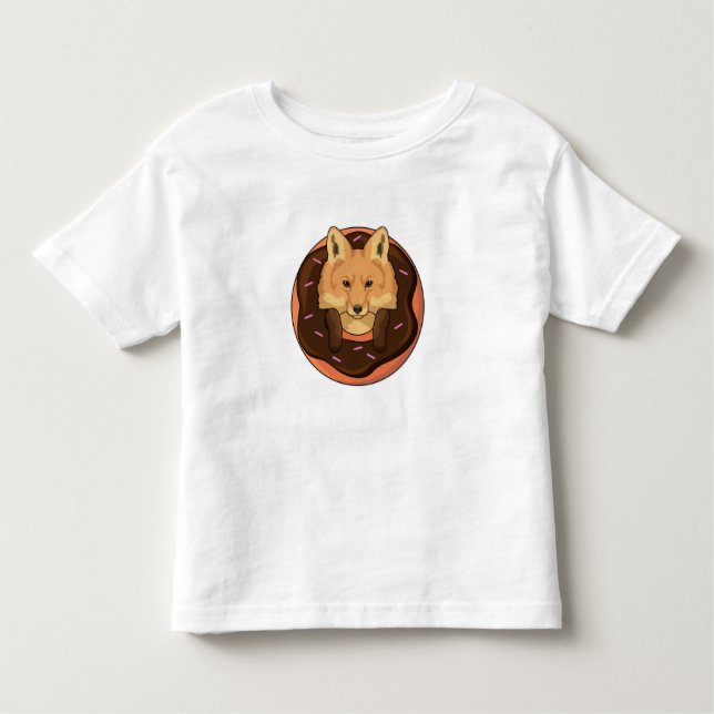 T-shirt Pour Les Tous Petits Fox (Devant)