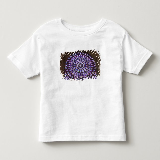 T-shirt Pour Les Tous Petits France, Paris. Détail intérieur du vitrail (Devant)