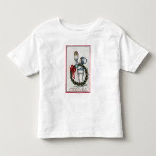 T-shirt Pour Les Tous Petits Frappement de guirlande de participation de