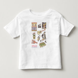 T-shirt Pour Les Tous Petits FRIENDS™   Graphisme d'icônes de dessin animé 3
