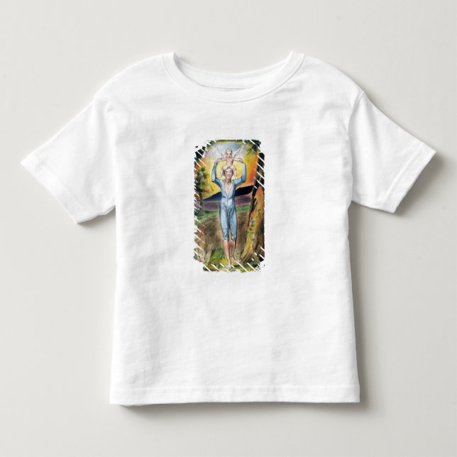 T-shirt Pour Les Tous Petits Frontispice des 'chansons de l'innocence et (Devant)
