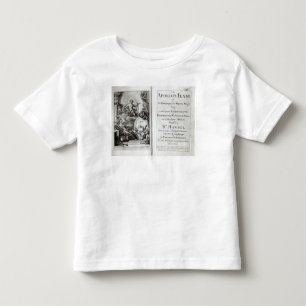 T-shirt Pour Les Tous Petits Frontispice pour le festin d'Apollo, c.1734
