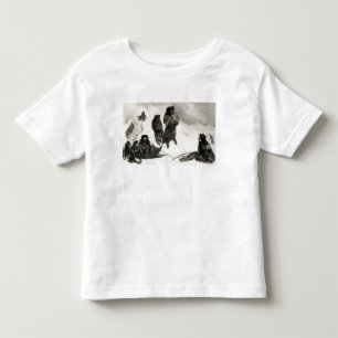 T-shirt Pour Les Tous Petits Fuegians allant commercer Zapallos