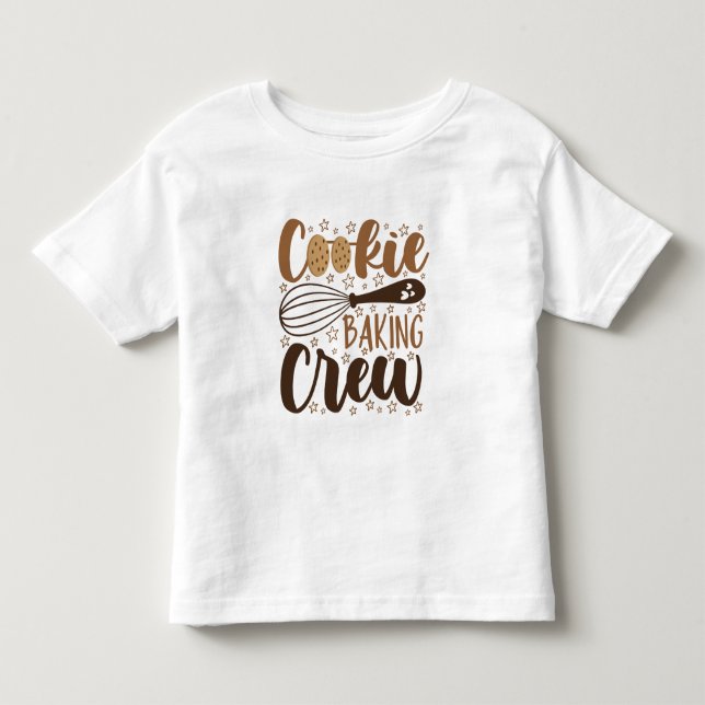 T-shirt Pour Les Tous Petits Fun Cookie Baking Creative (Devant)
