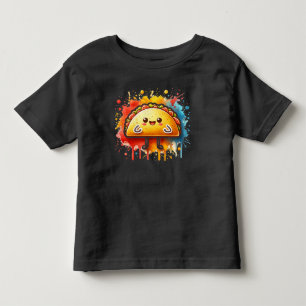 T-shirt Pour Les Tous Petits Fun Kawaii Taco Enfant's Child