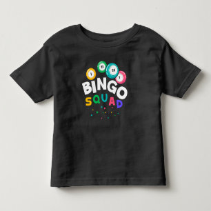 T-shirt Pour Les Tous Petits Funny Bingo Team Jeu Humour