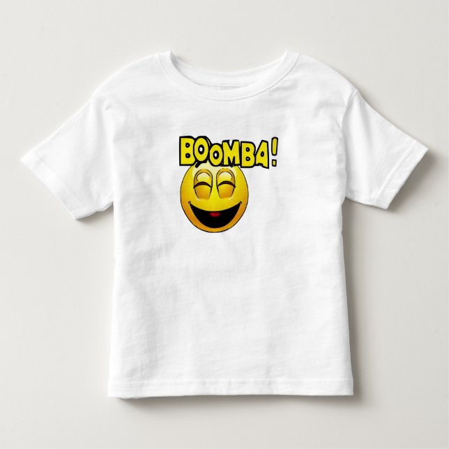 T-shirt Pour Les Tous Petits funny face (Devant)