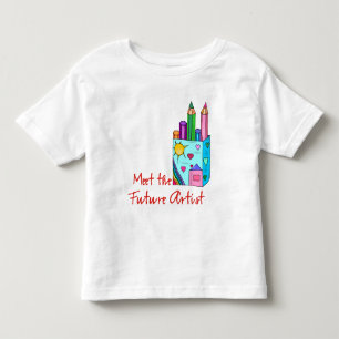 T-shirt Pour Les Tous Petits Futur artiste