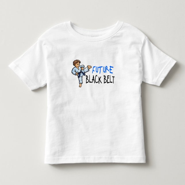 T-shirt Pour Les Tous Petits Futur Black Belt BOY 1.1 (Devant)