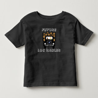 T-shirt Pour Les Tous Petits Futur Camion de conduite pour bébés