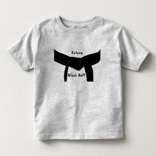 T-shirt Pour Les Tous Petits Futur ceinture noire des arts martiaux
