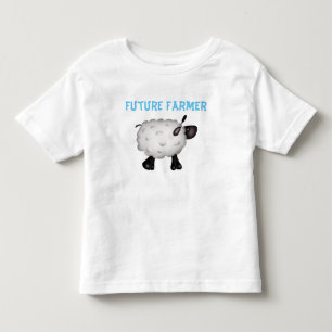 T-shirt Pour Les Tous Petits Futur Chemise à mouton fermier