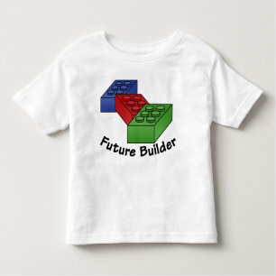 T-shirt Pour Les Tous Petits - Futur constructeur - jouet classique mignon