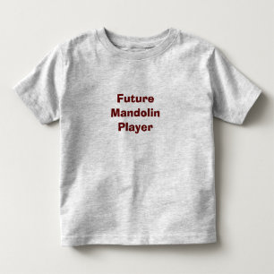 T-shirt Pour Les Tous Petits Futur joueur de mandoline