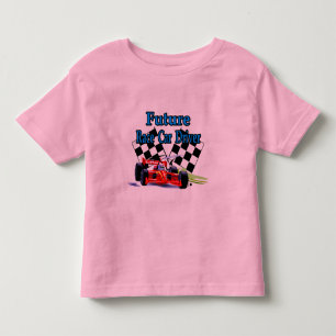 T-shirt Pour Les Tous Petits Futur pilote de voiture de course