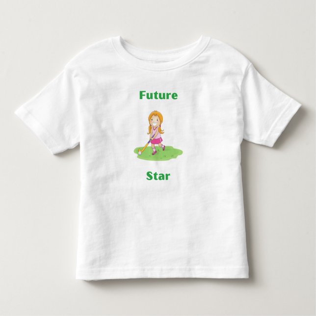T-shirt Pour Les Tous Petits Future Golf Star (Devant)