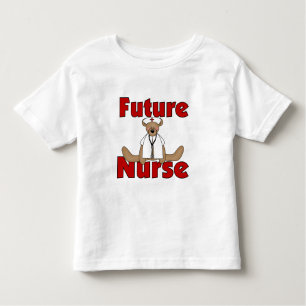 T-shirt Pour Les Tous Petits Future infirmière d'ours