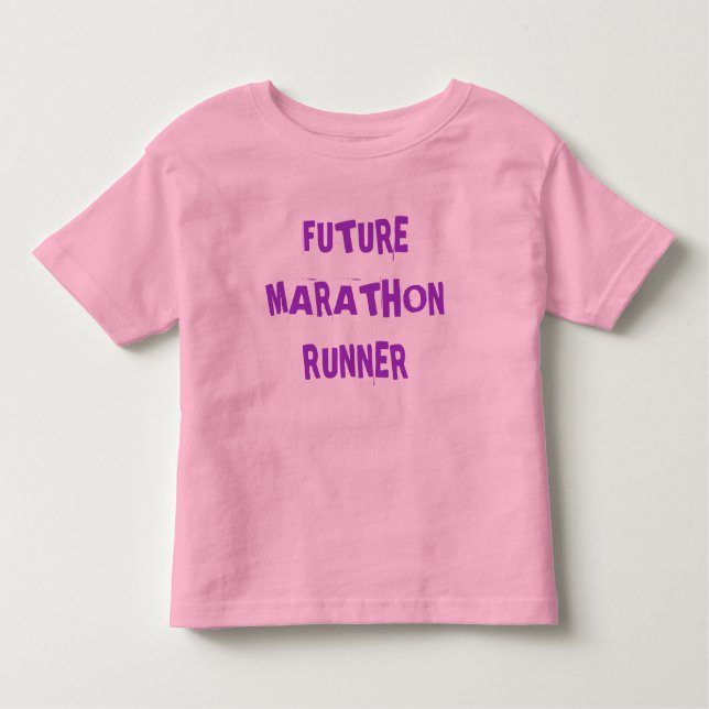 T-SHIRT POUR LES TOUS PETITS FUTUREMARATHONRUNNER (Devant)