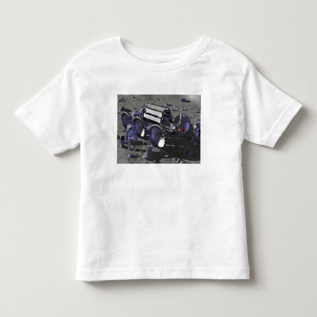 T-shirt Pour Les Tous Petits Futures missions d'exploration spatiale 10 (Devant)