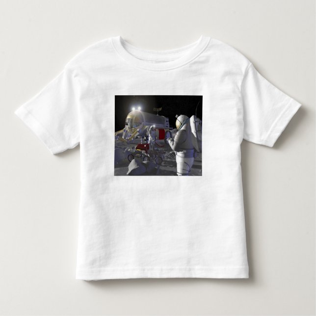 T-shirt Pour Les Tous Petits Futures missions d'exploration spatiale 11 (Devant)